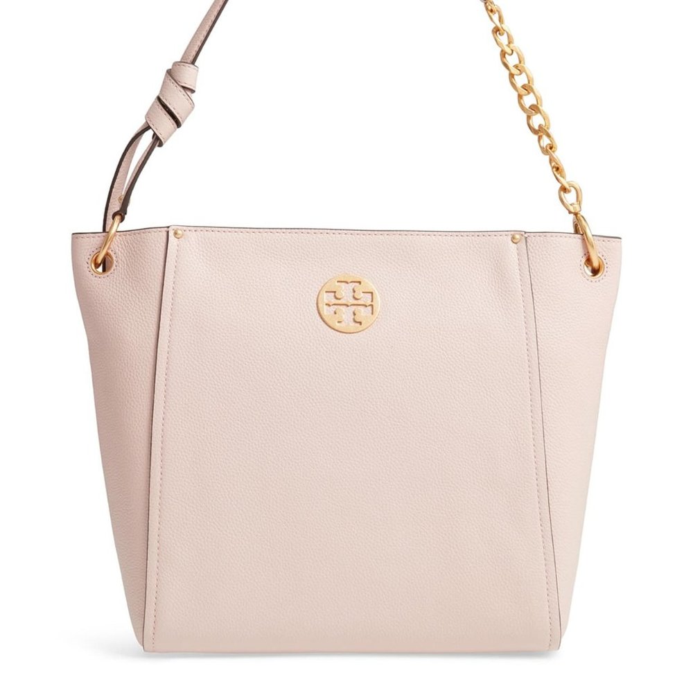 TORY BURCH Everly Leather Hobo